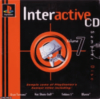 Interactive CD Sampler Disk Volume 7 Playstation US box art
